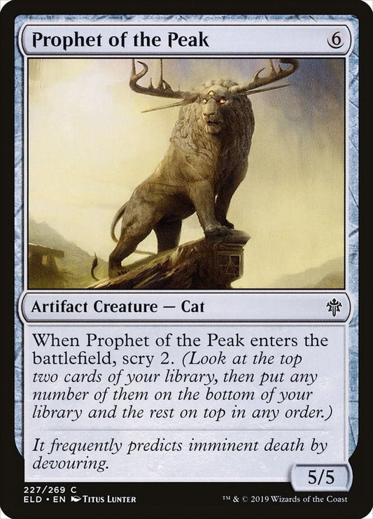 Prophet of the Peak (227) (Throne of Eldraine)