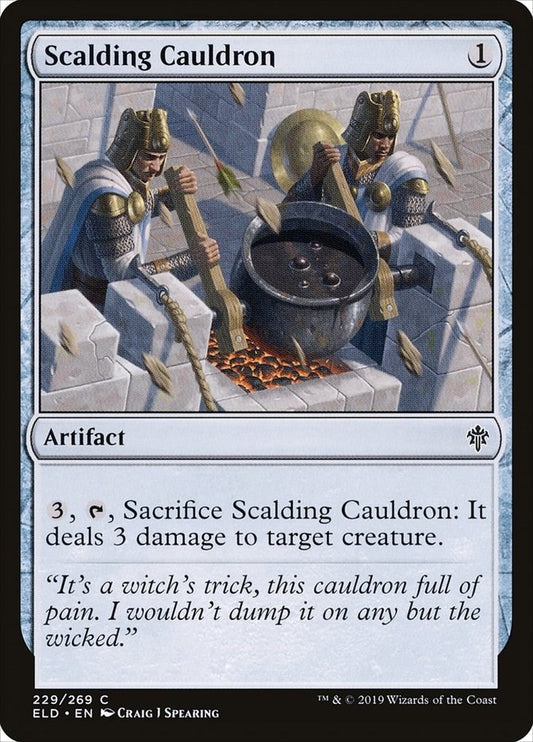 Scalding Cauldron (229) (Throne of Eldraine)
