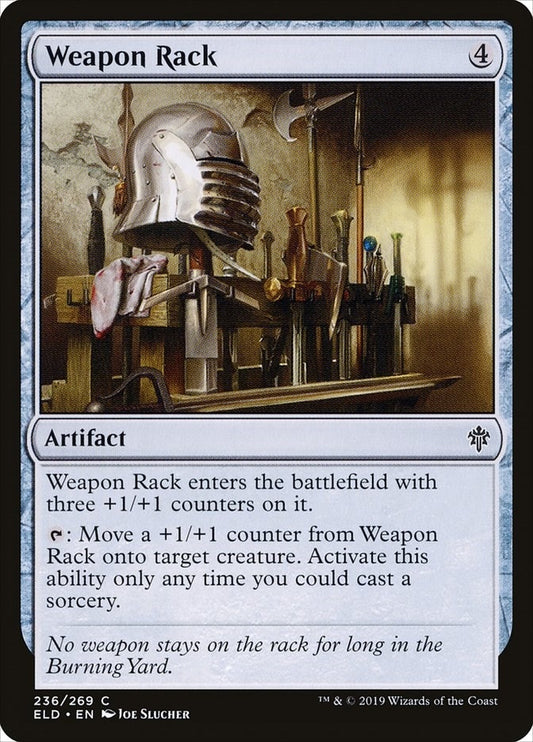 Weapon Rack (236) (Throne of Eldraine)