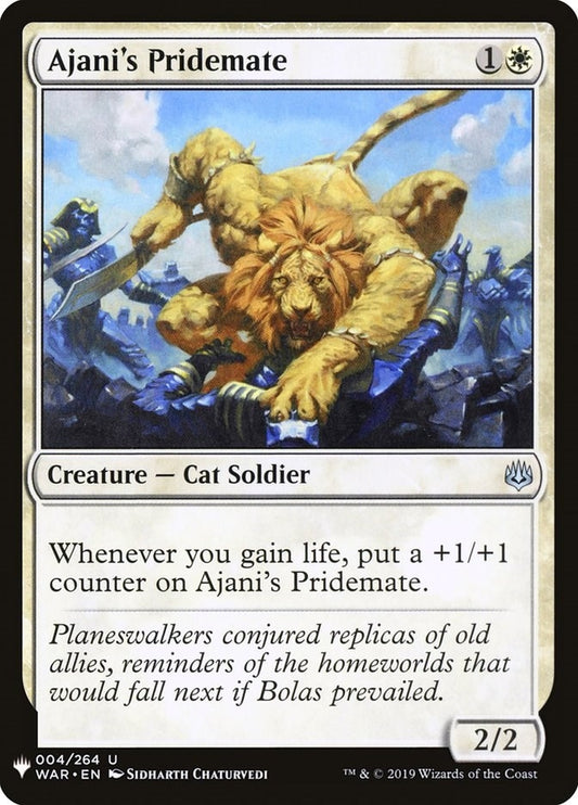 Ajani's Pridemate (4) (The List Reprints)