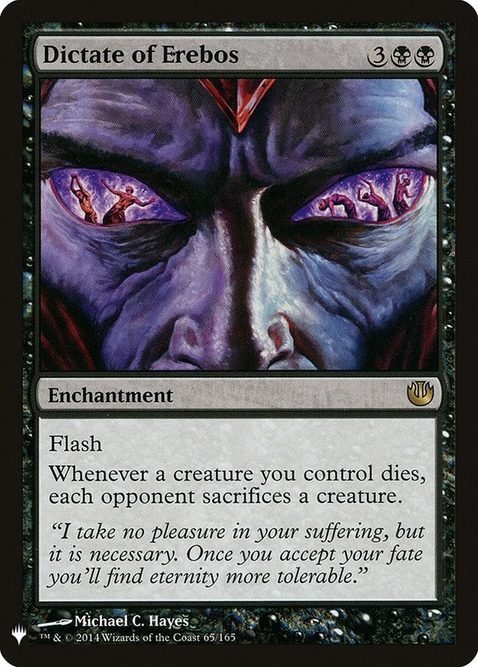Dictate of Erebos (65) (The List Reprints)