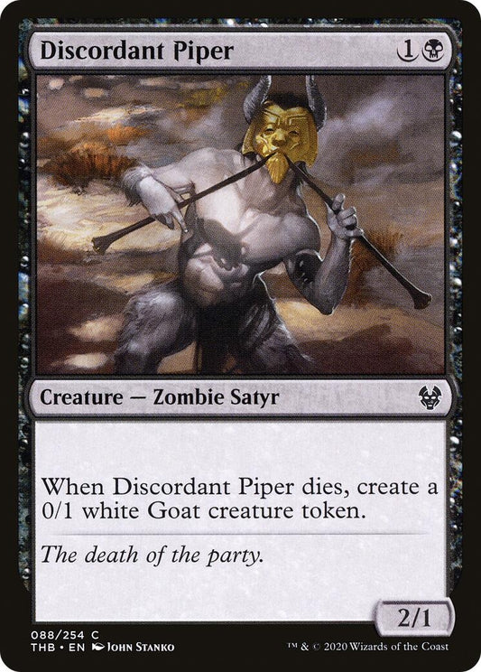 Discordant Piper (88) (Theros Beyond Death)