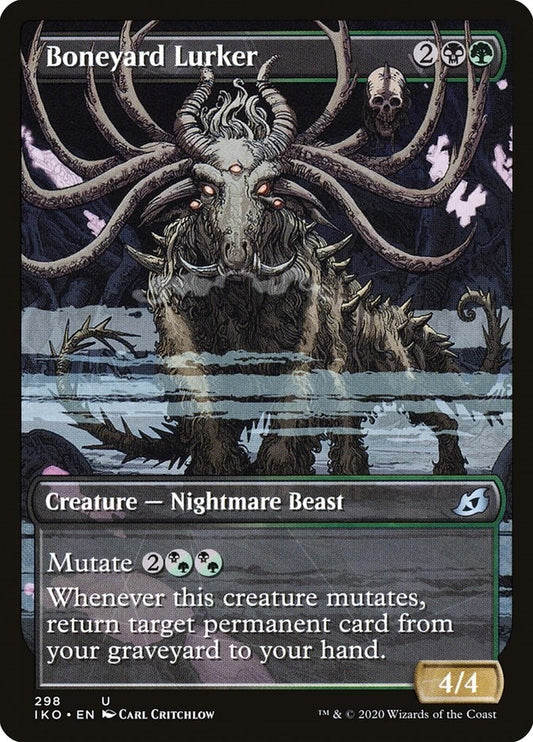 Boneyard Lurker (Showcase) (298) (Ikoria: Lair of Behemoths)