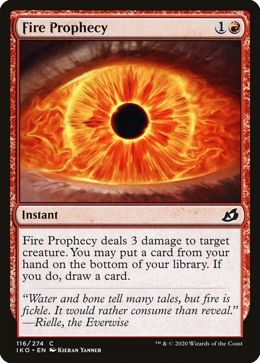 Fire Prophecy (116) (Ikoria: Lair of Behemoths)