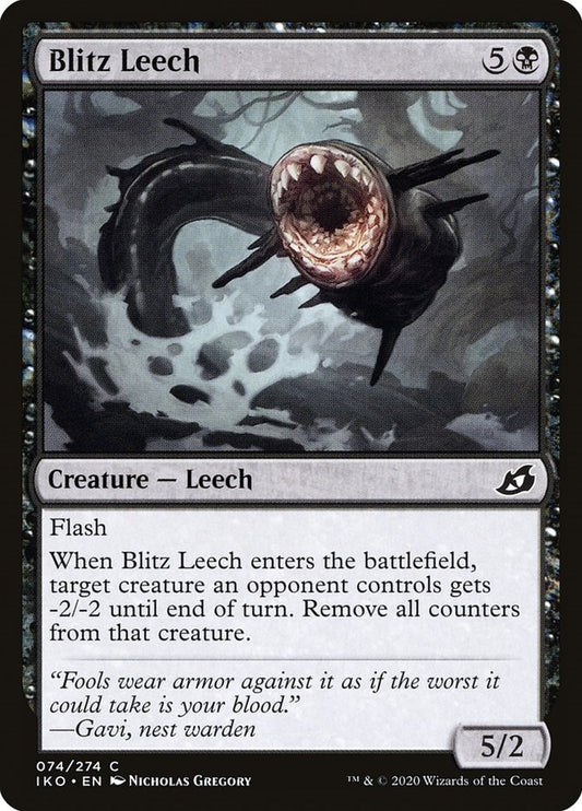 Blitz Leech (74) (Ikoria: Lair of Behemoths)