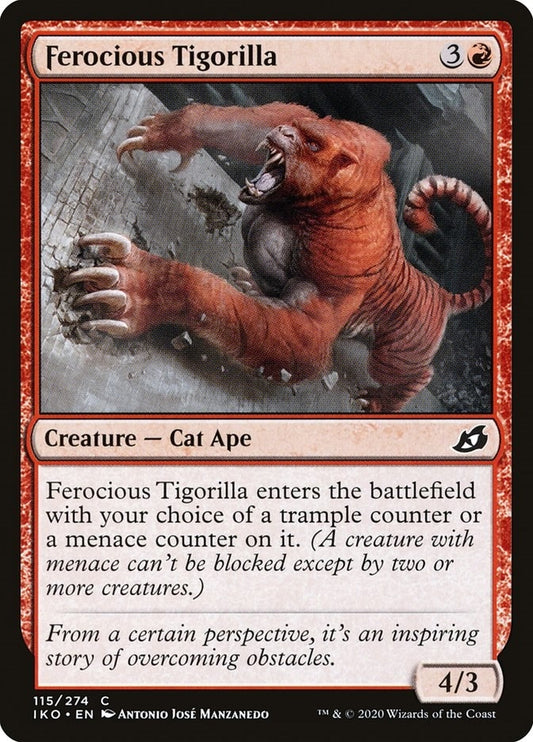 Ferocious Tigorilla (115) (Ikoria: Lair of Behemoths)