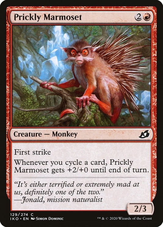 Prickly Marmoset (129) (Ikoria: Lair of Behemoths)