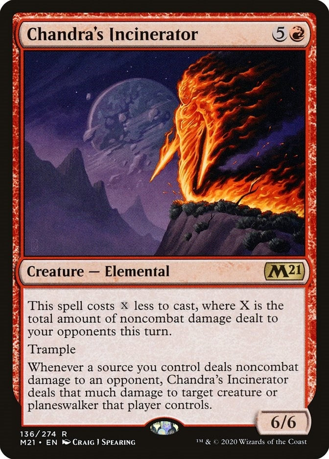Chandra's Incinerator (136) (Core Set 2021)