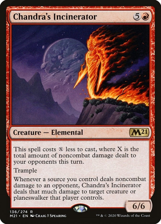 Chandra's Incinerator (136) (Core Set 2021)