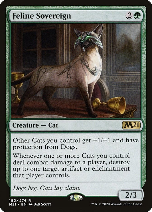 Feline Sovereign (180) (Core Set 2021)