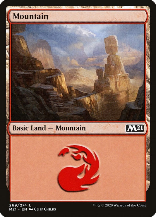 Mountain (269) (269) (Core Set 2021)
