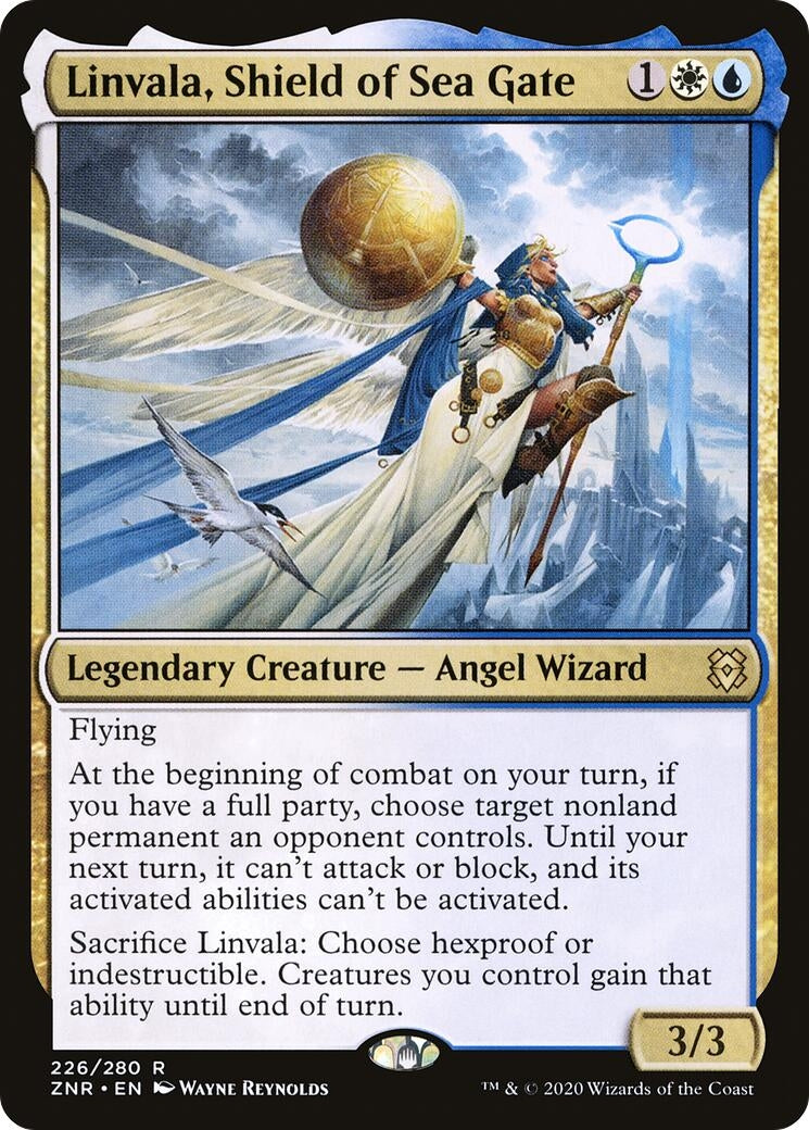 Linvala, Shield of Sea Gate (226) (Zendikar Rising)