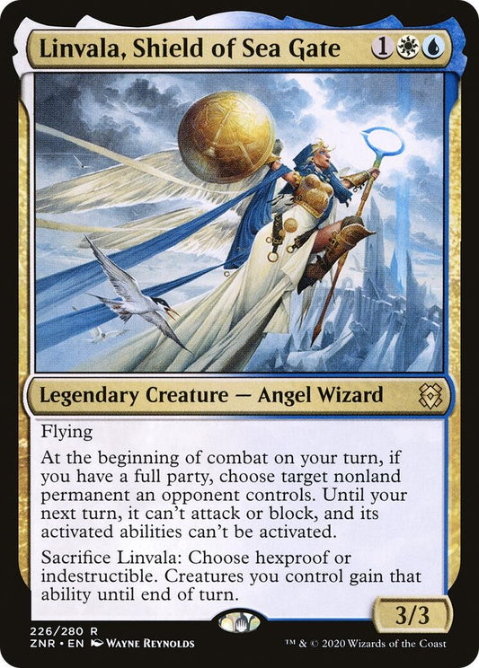 Linvala, Shield of Sea Gate (226) (Zendikar Rising)