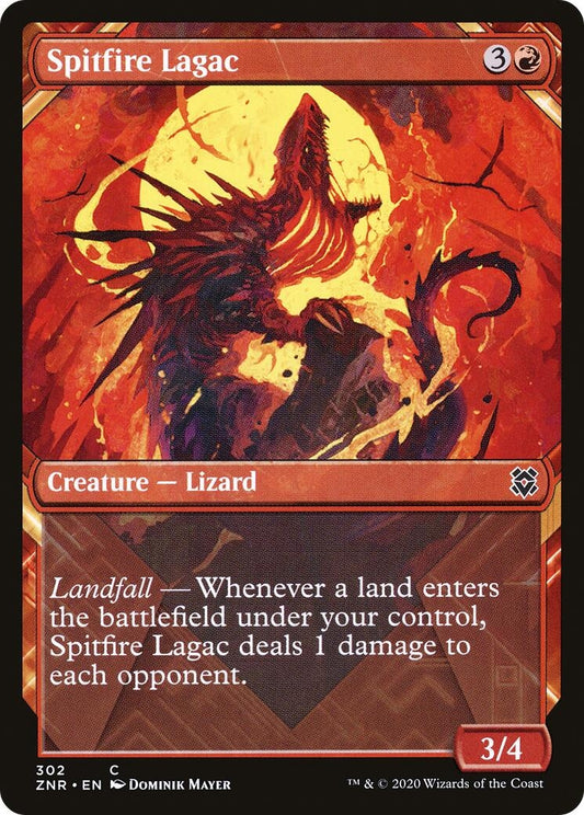 Spitfire Lagac (Showcase) (302) (Zendikar Rising)