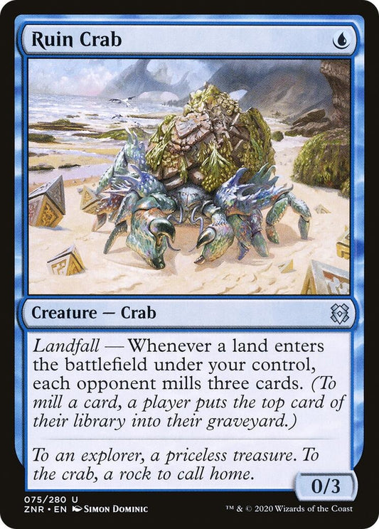Ruin Crab (75) (Zendikar Rising)