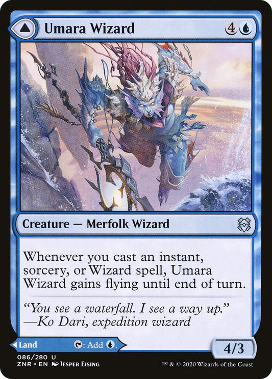 Umara Wizard (86) (Zendikar Rising)