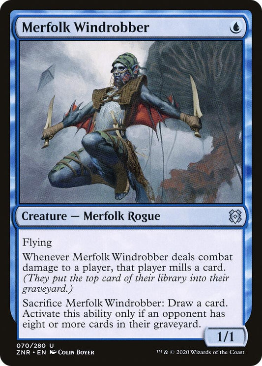 Merfolk Windrobber (70) (Zendikar Rising)
