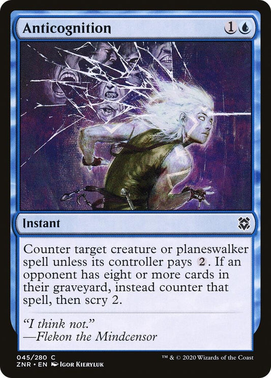 Anticognition (45) (Zendikar Rising)