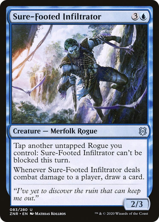 Sure-Footed Infiltrator (83) (Zendikar Rising)