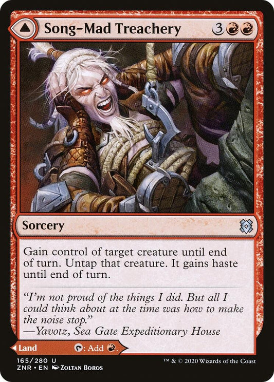 Song-Mad Treachery (165) (Zendikar Rising)