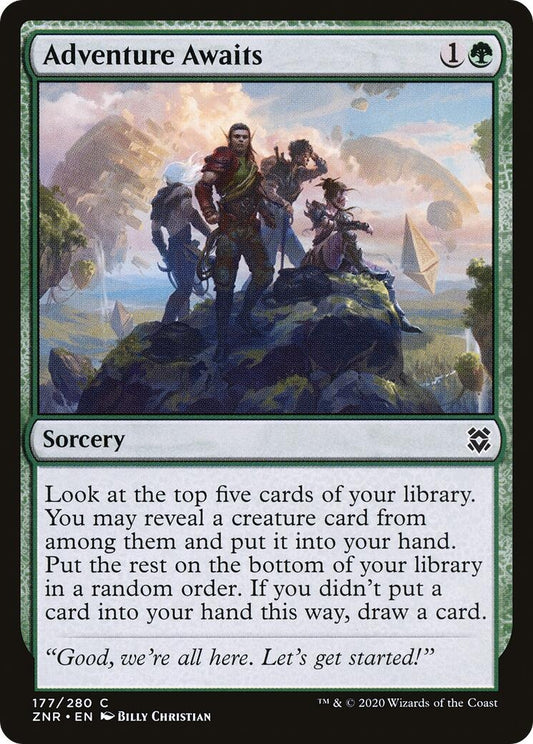 Adventure Awaits (177) (Zendikar Rising)