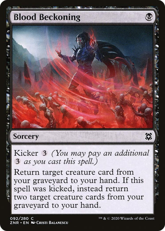 Blood Beckoning (92) (Zendikar Rising)
