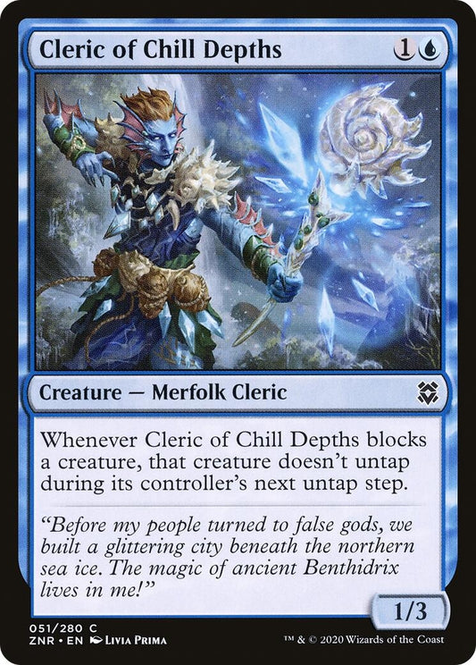 Cleric of Chill Depths (51) (Zendikar Rising)