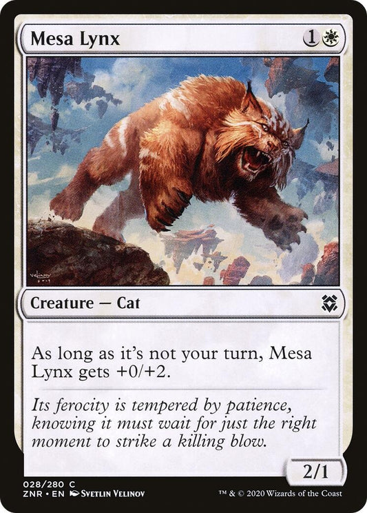 Mesa Lynx (28) (Zendikar Rising)