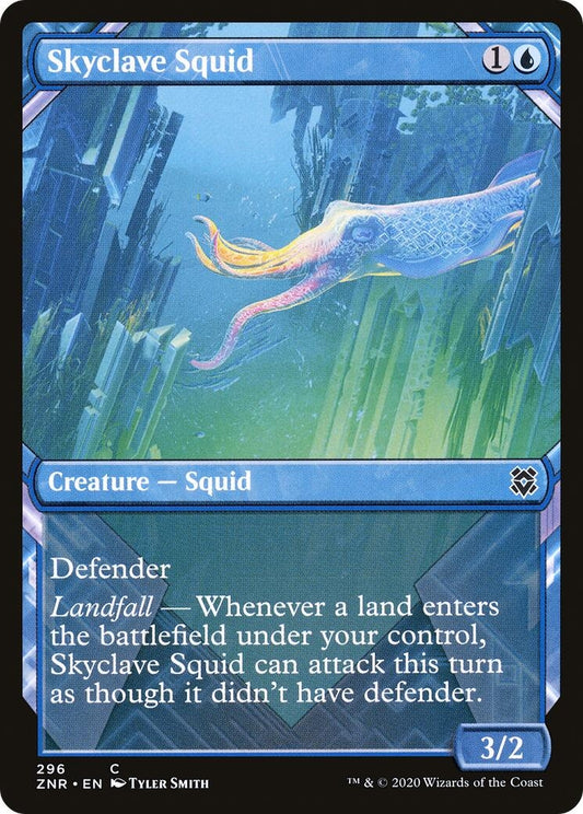 Skyclave Squid (Showcase) (296) (Zendikar Rising)