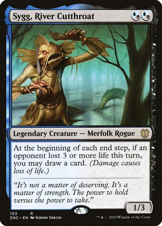 Sygg, River Cutthroat (103) (Commander: Zendikar Rising)