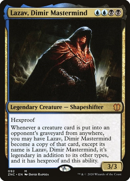 Lazav, Dimir Mastermind (92) (Commander: Zendikar Rising)