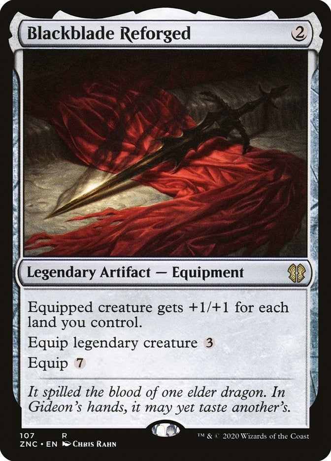 Blackblade Reforged (107) (Commander: Zendikar Rising)