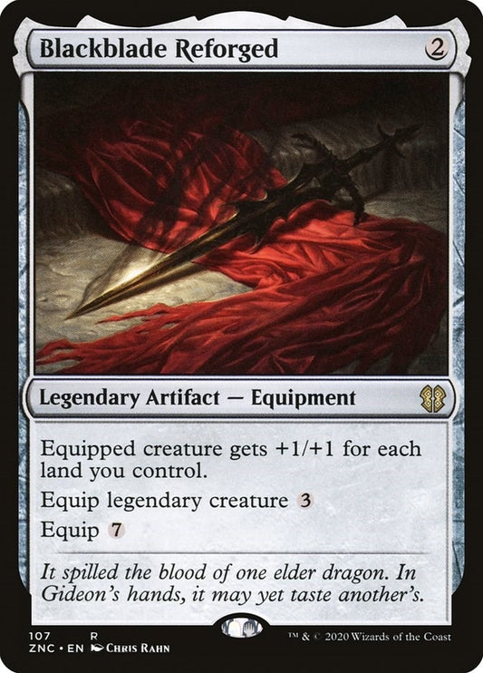 Blackblade Reforged (107) (Commander: Zendikar Rising)
