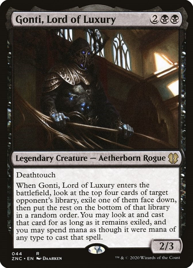 Gonti, Lord of Luxury (44) (Commander: Zendikar Rising)