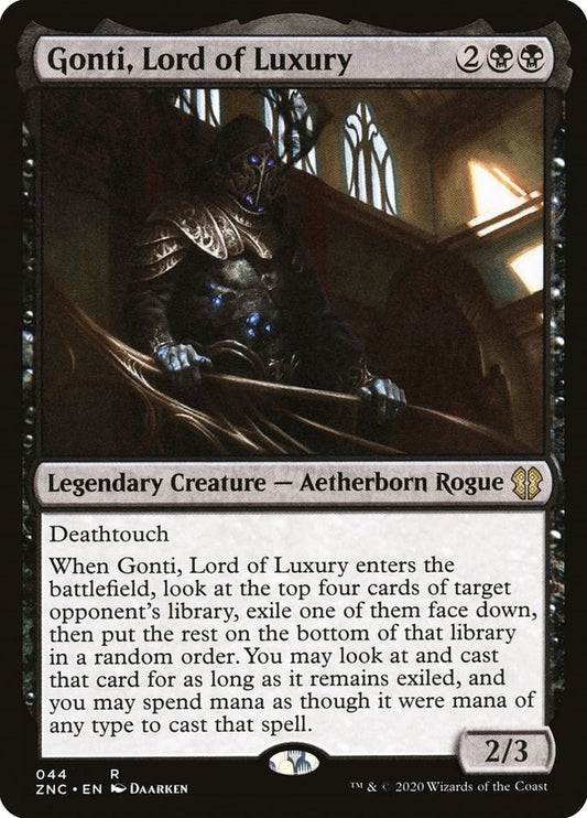 Gonti, Lord of Luxury (44) (Commander: Zendikar Rising)