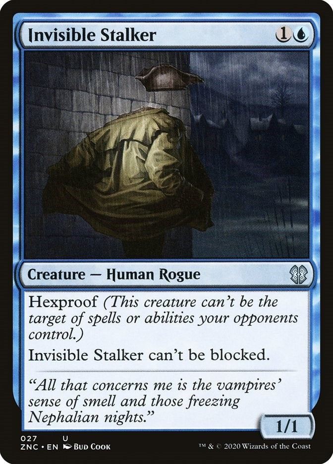 Invisible Stalker (27) (Commander: Zendikar Rising)
