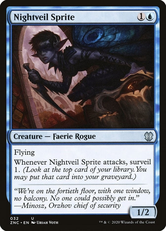 Nightveil Sprite (32) (Commander: Zendikar Rising)