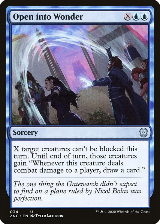 Open into Wonder (34) (Commander: Zendikar Rising)