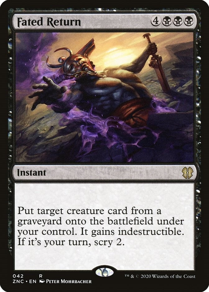 Fated Return (42) (Commander: Zendikar Rising)