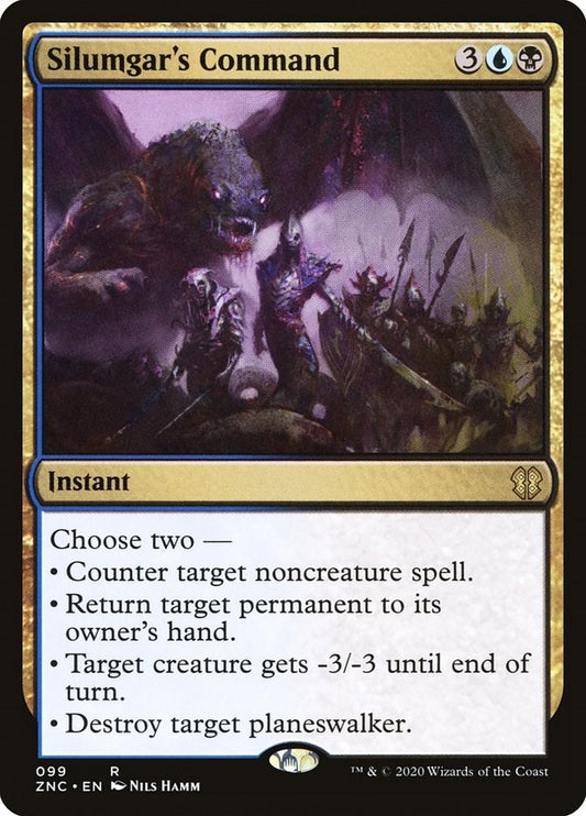 Silumgar's Command (99) (Commander: Zendikar Rising)
