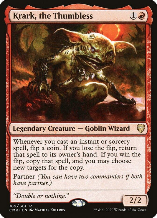 Krark, the Thumbless (189) (Commander Legends)