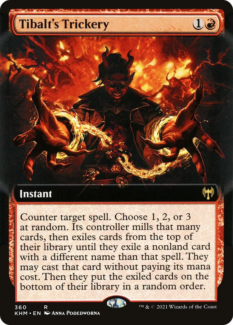 Tibalt's Trickery (Extended Art) (360) (Kaldheim)