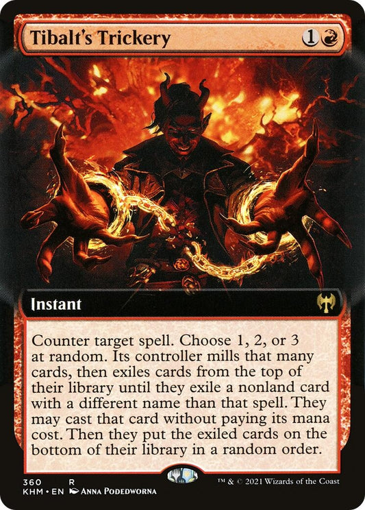 Tibalt's Trickery (Extended Art) (360) (Kaldheim)