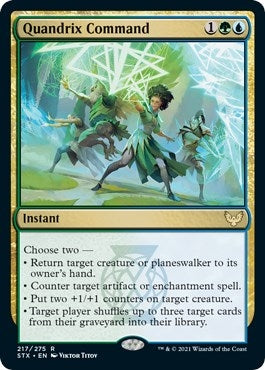 Quandrix Command (217) (Strixhaven: School of Mages)