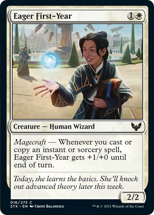 Eager First-Year (16) (Strixhaven: School of Mages)