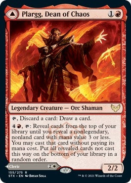 Plargg, Dean of Chaos (155) (Strixhaven: School of Mages)