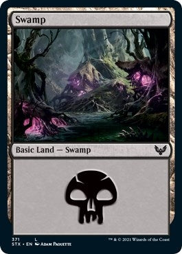 Swamp (371) (371) (Strixhaven: School of Mages)