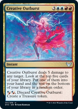 Creative Outburst (171) (Strixhaven: School of Mages)