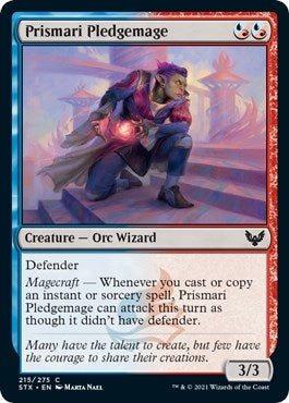 Prismari Pledgemage (215) (Strixhaven: School of Mages)