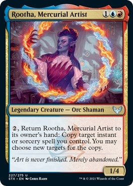 Rootha, Mercurial Artist (227) (Strixhaven: School of Mages)